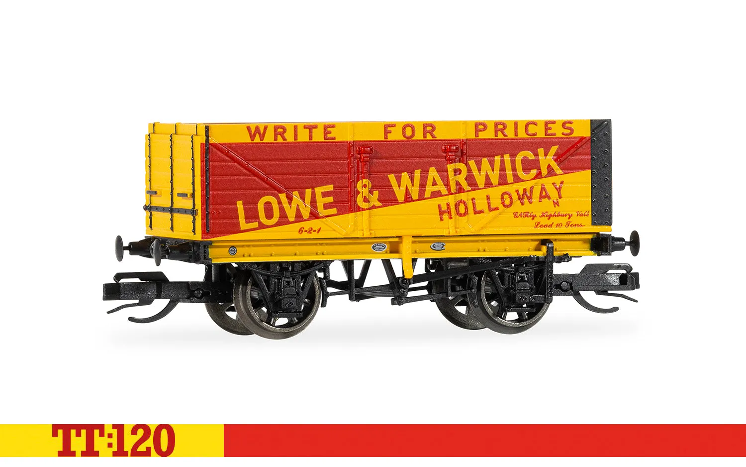 Hornby TT:120 7 plank wagon triple pack modellvagn 3-pack