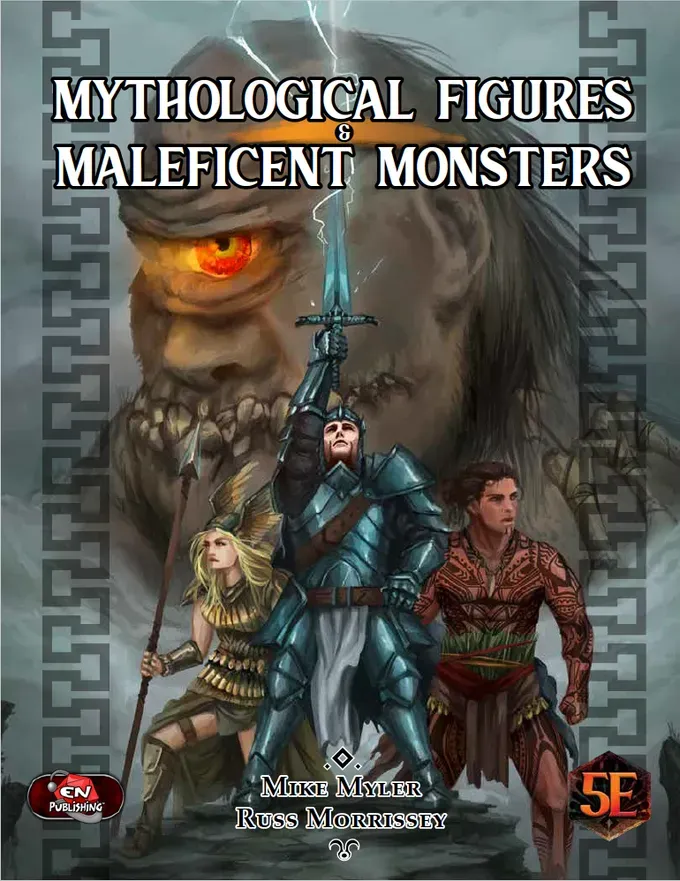 EN Publishing Mythological Figures Maleficent Monsters bok inbunden