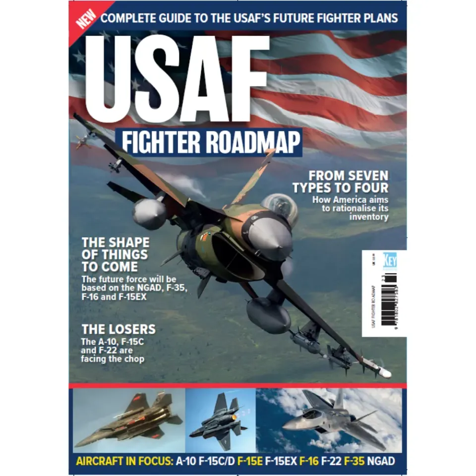 USAF Fighter Roadmap specialtidning modernt stridsflyg