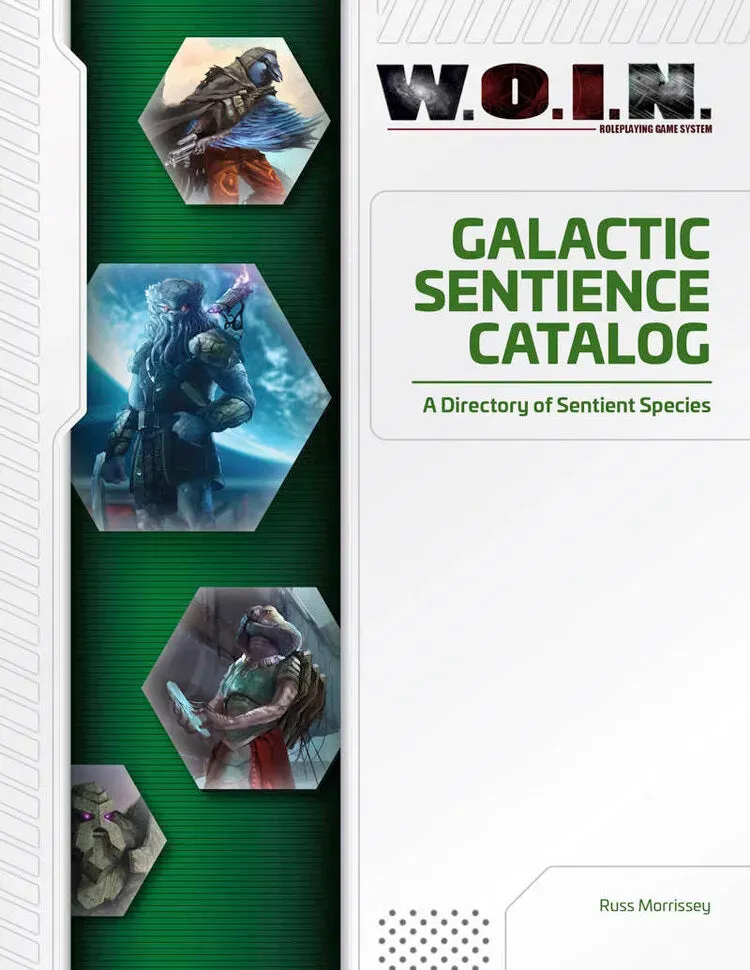 EN Publishing Galactic Sentience rollspelsbok softcover + PDF raser