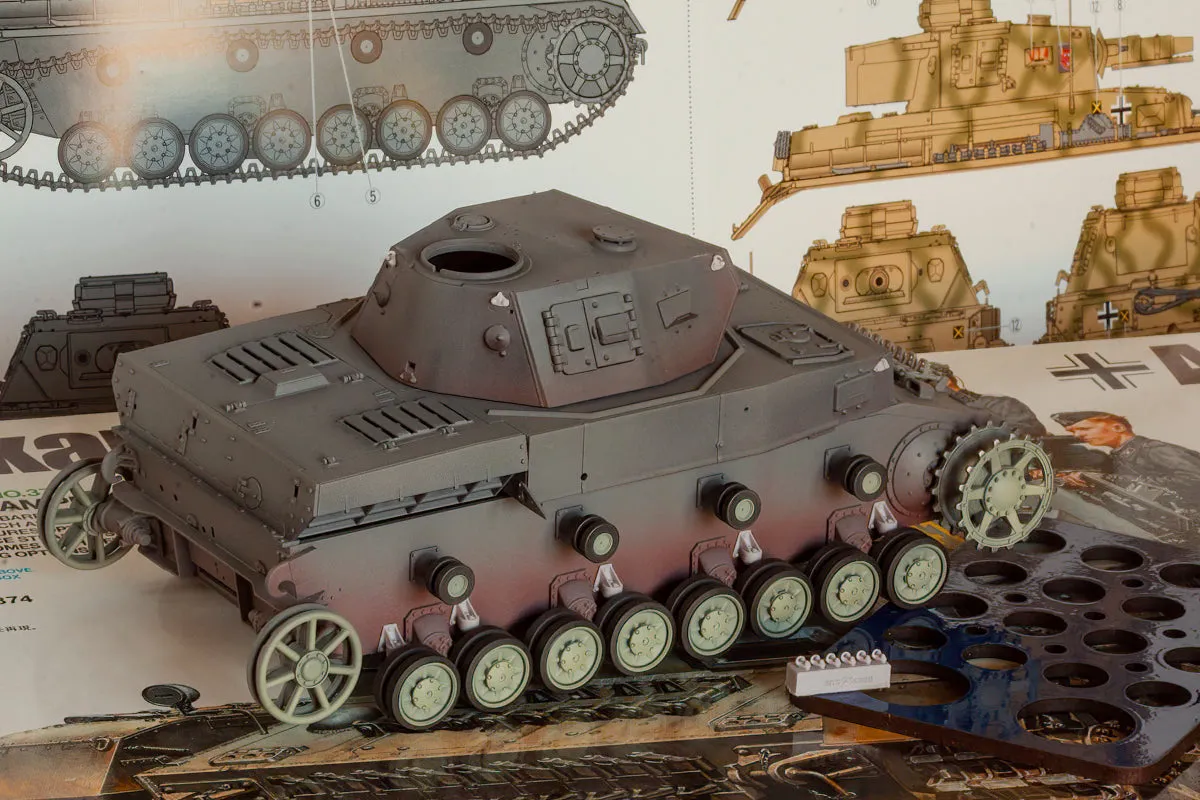 Rossagraph QuickWheel QW-262 mask Pz.Kpfw.IV 1:35 Tamiya