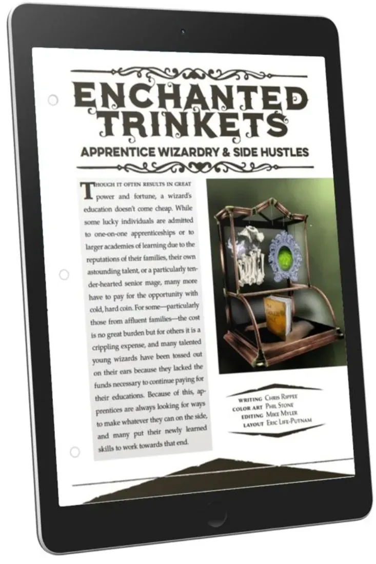EN Publishing Enchanted Trinkets Apprentice Wizardry pdf lärling