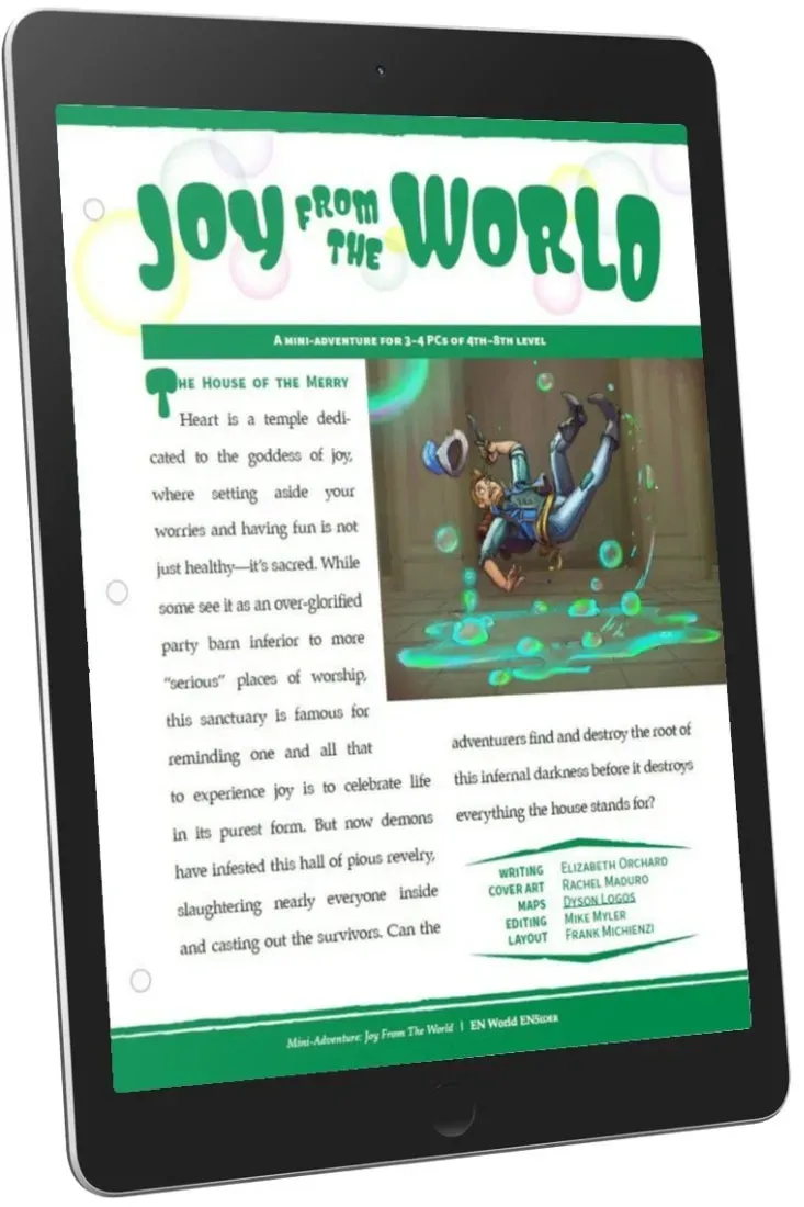 EN Publishing Joy From the World äventyr PDF D&D 4-8