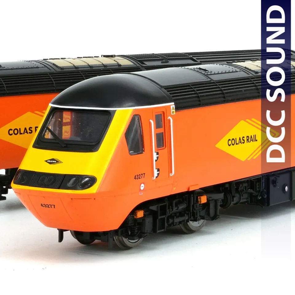 Hornby Colas Rail HST R30462TXS modelltåg med ljud