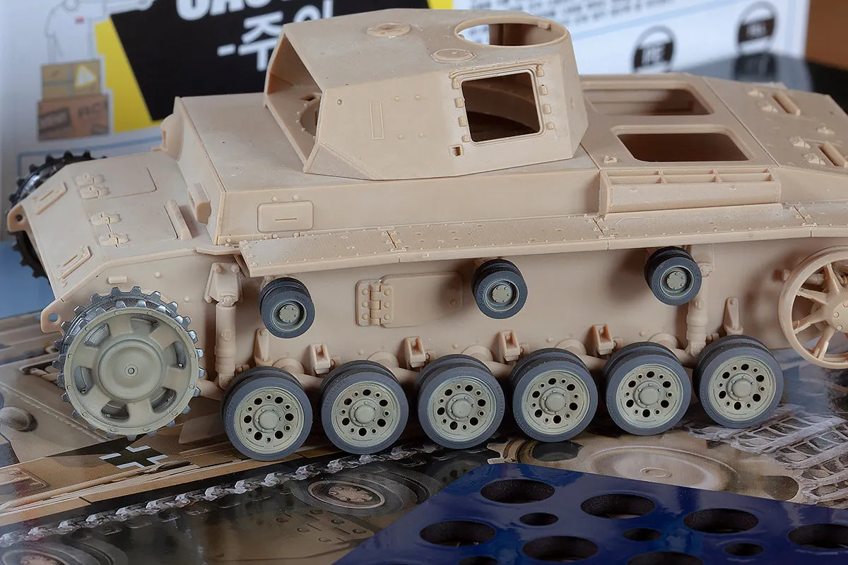 Rossagraph QuickWheel QW-259 målarmask 1:35 Pz III