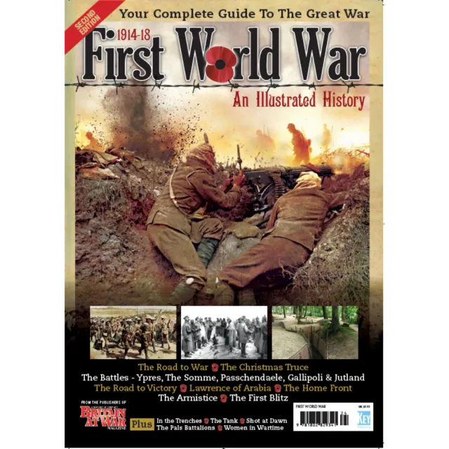 Britain at War First World War illustrerad specialtidning 132 s