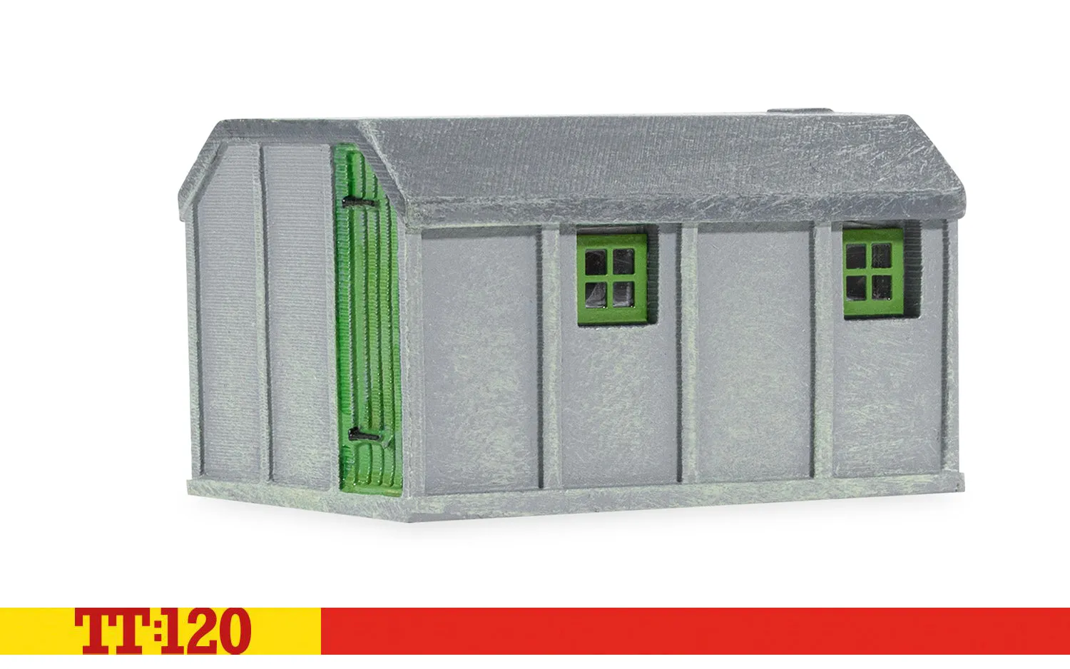Hornby TT:120 Concrete Platelayers Hut modellhus betong