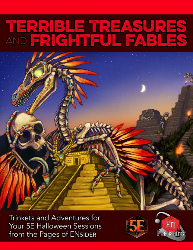 EN Publishing Terrible Treasures bok PDF D&D 5e skräck