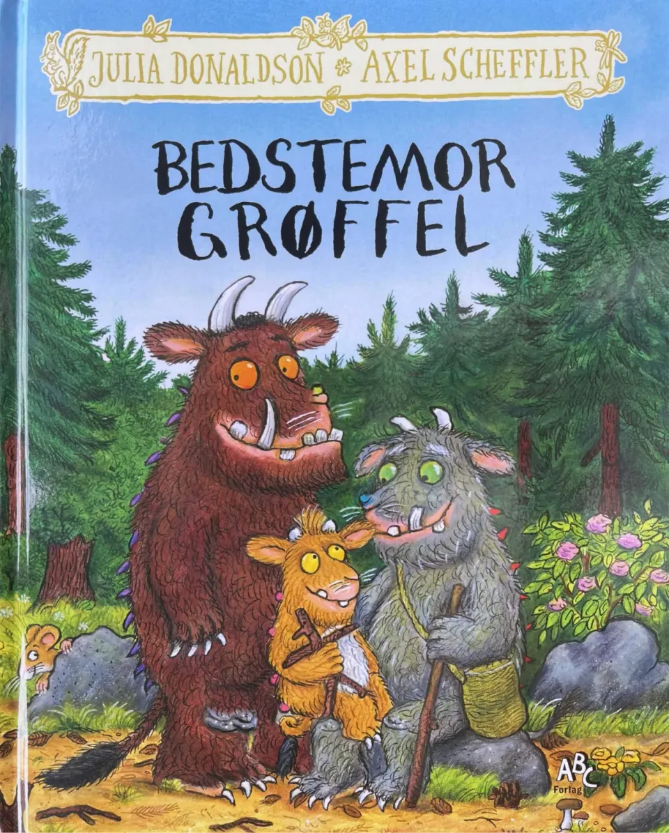 ABC Forlag Bedstemor Grøffel bok bilderbok 3-7 år