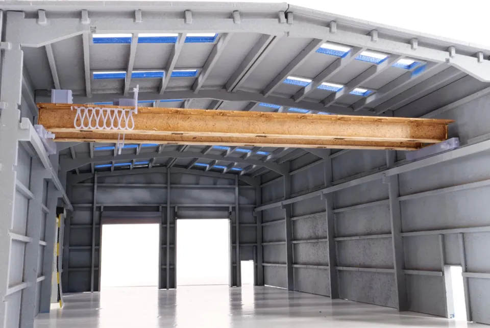 PJM Models GBRf Depot Crane byggsats OO-skala travers