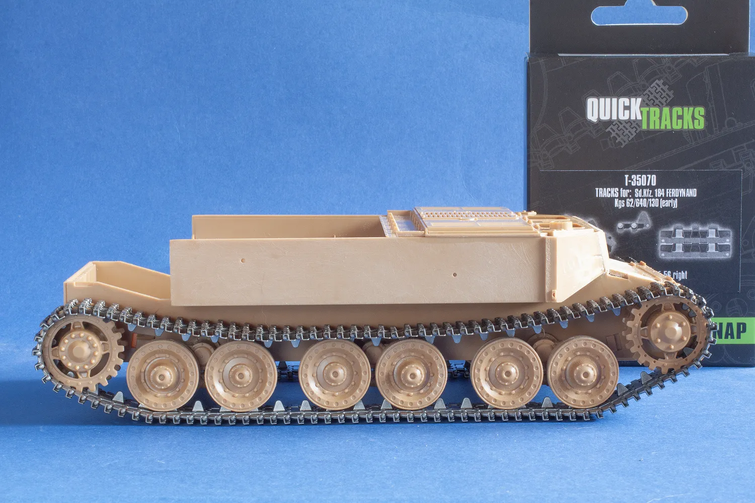 ROSSAGRAPH QuickTracks T-35070 larvband 1/35 Ferdinand tidig