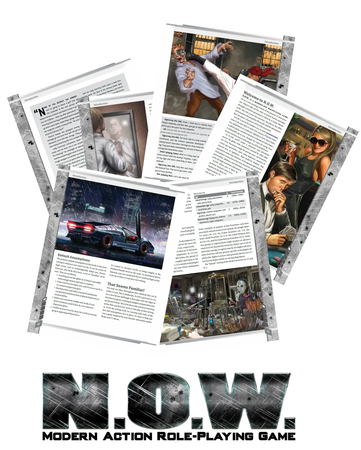 EN Publishing N.O.W. v1.3 rollspel PDF modern