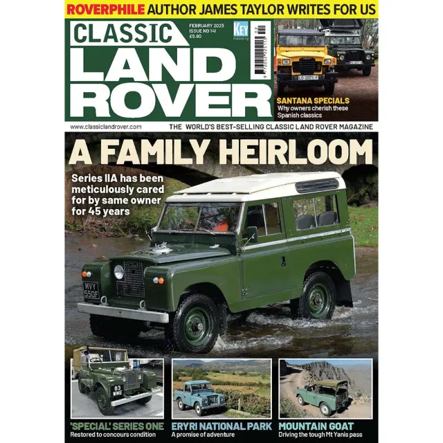 Classic Land Rover februari 2025 tidning lösnummer