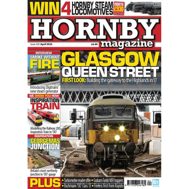 Hornby Magazine april 2026 tidning modelljärnväg OO