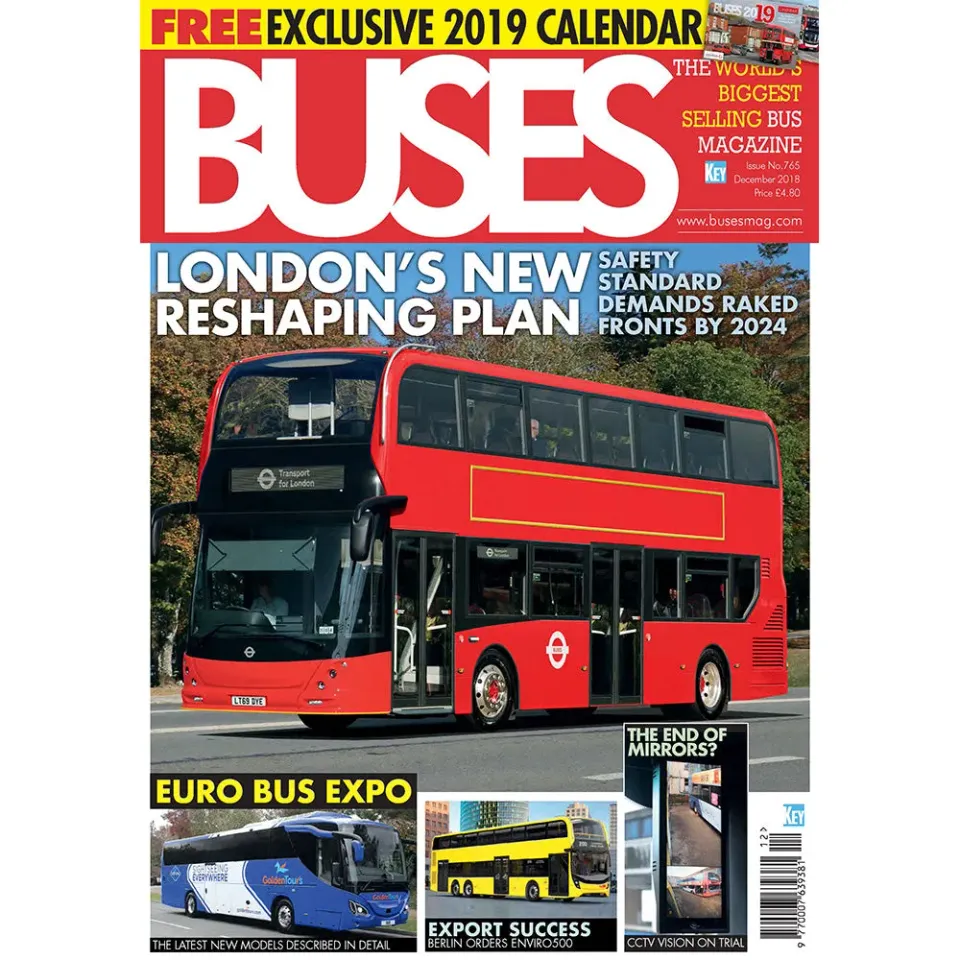 Buses December 2018 tidning med kalender