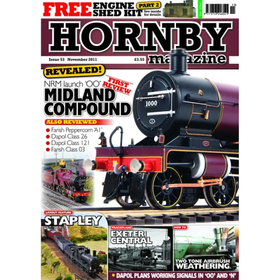 Hornby Magazine november 2011 tidning lösnummer