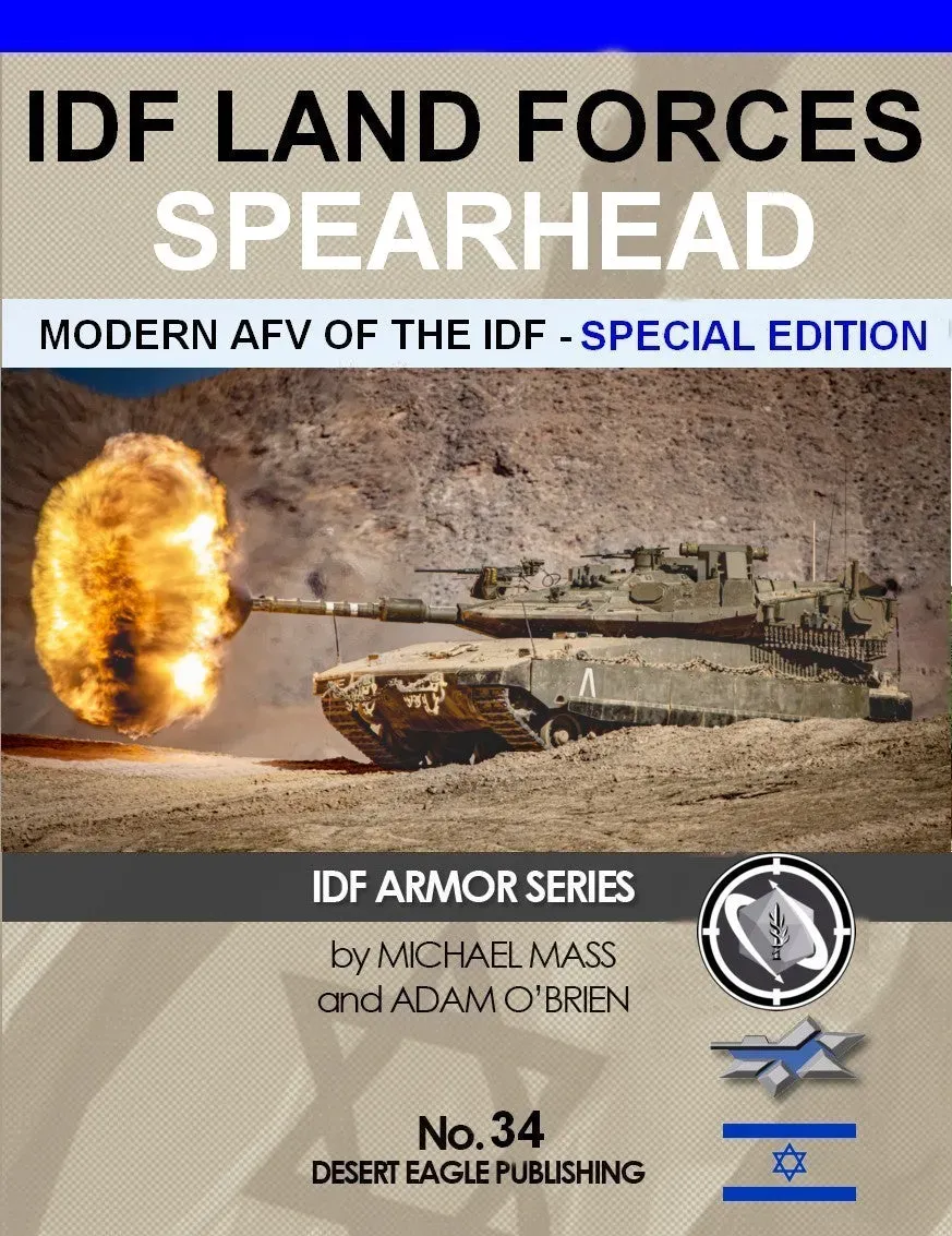 Desert Eagle No.34 IDF Spearhead referensbok 108 sidor