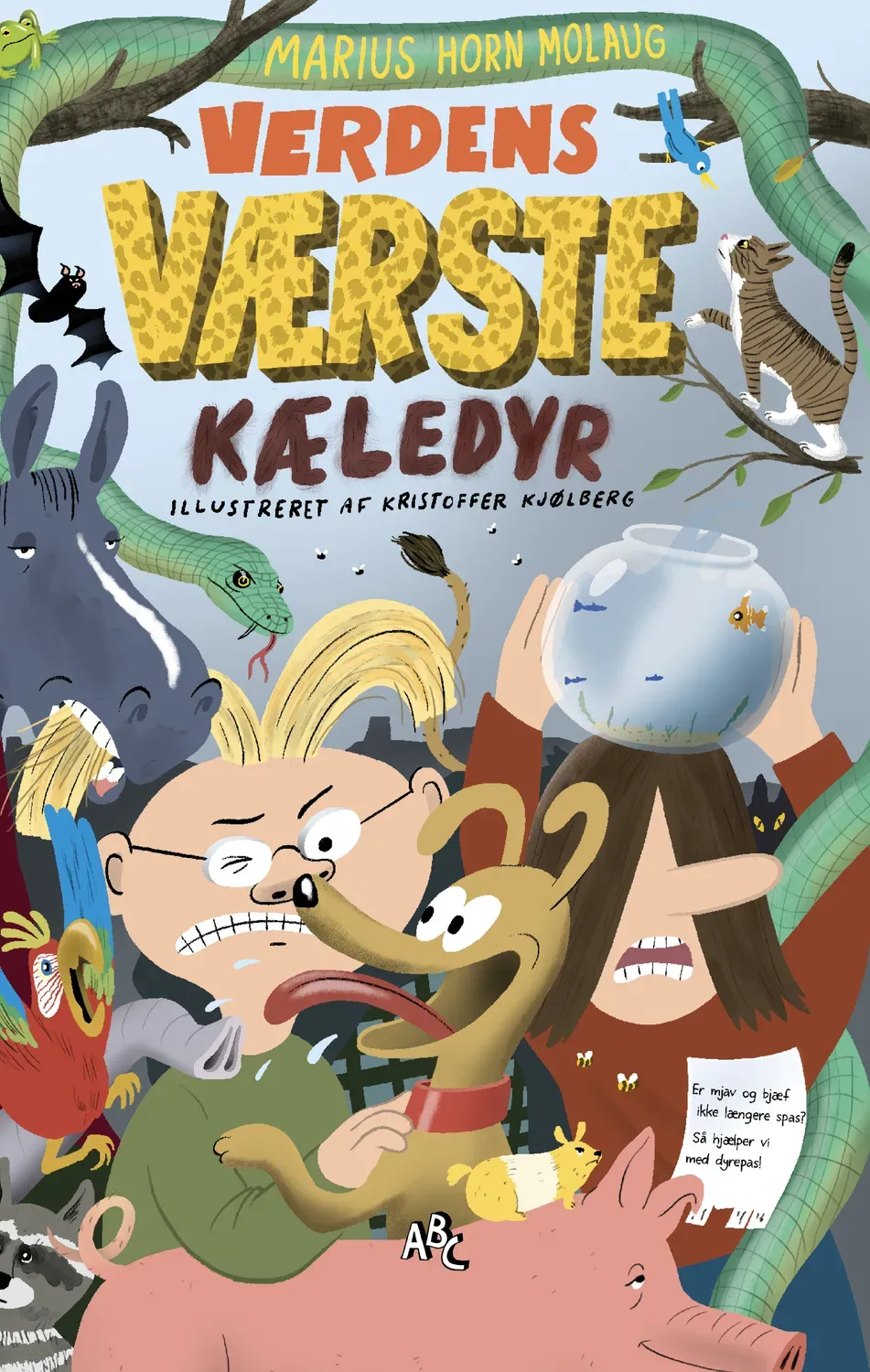 ABC Forlag Verdens værste kæledyr e-bok barn