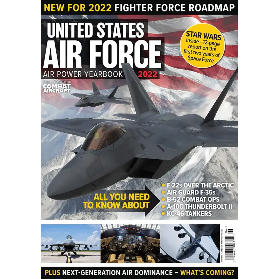 USAF Yearbook 2022 årsbok militärflyg