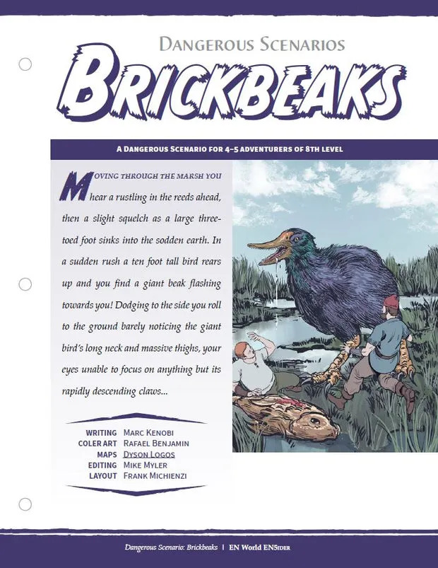 EN Publishing Brickbeaks äventyr PDF träsk
