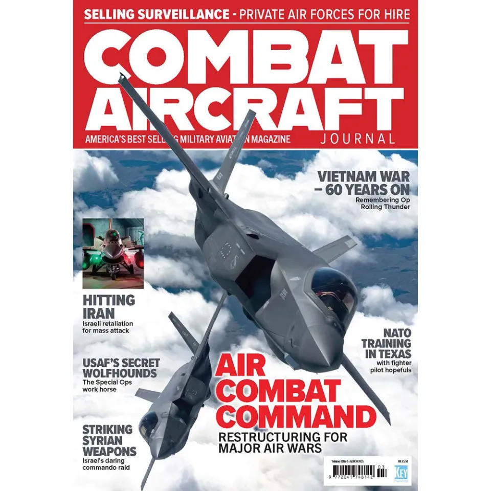 Combat Aircraft mars 2025 tidning stridsflyg