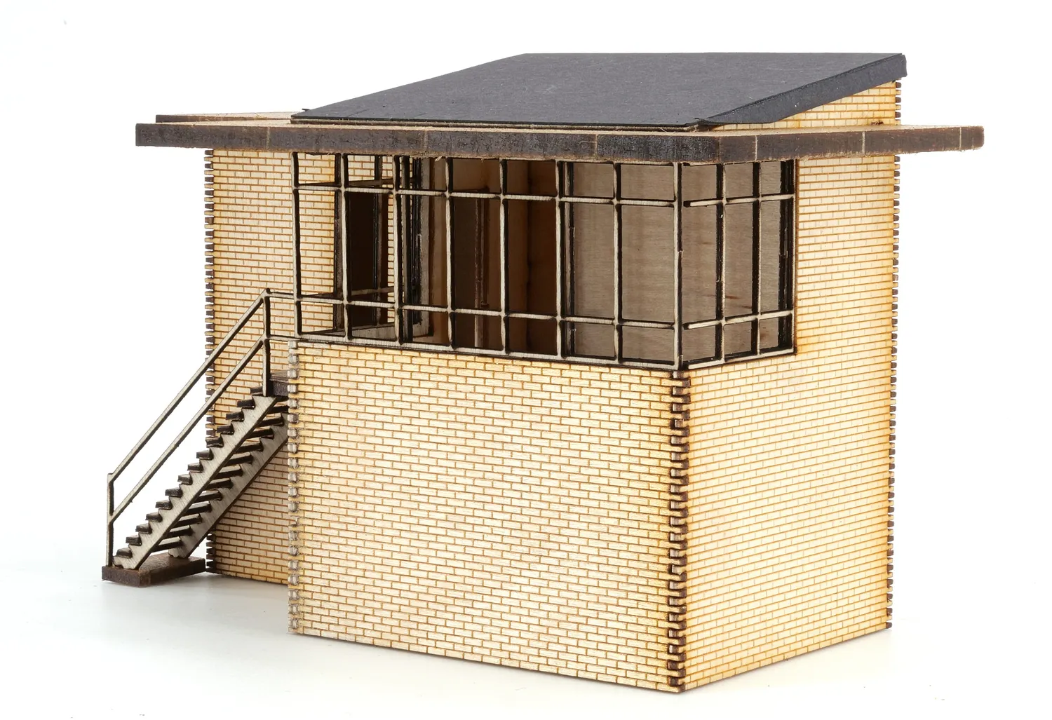 PJM Models Tenby Signalbox byggsats OO 111 mm