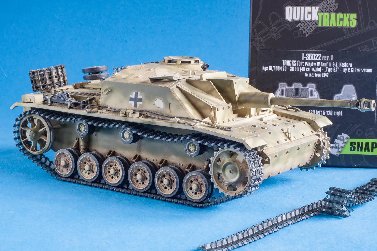 Rossagraph QuickTracks T-35022 larvband Panzer IV 1:35 typ 6A