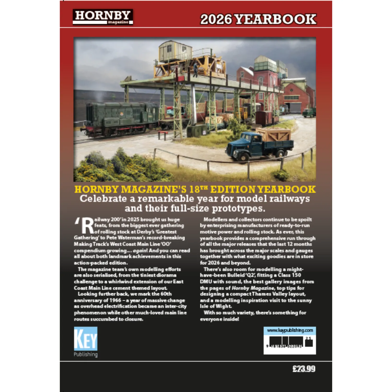 Hornby Magazine prenumeration 12 nr tryckt