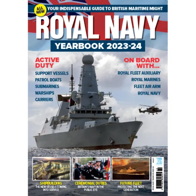 Royal Navy Yearbook 2023-2024 tidning flotta