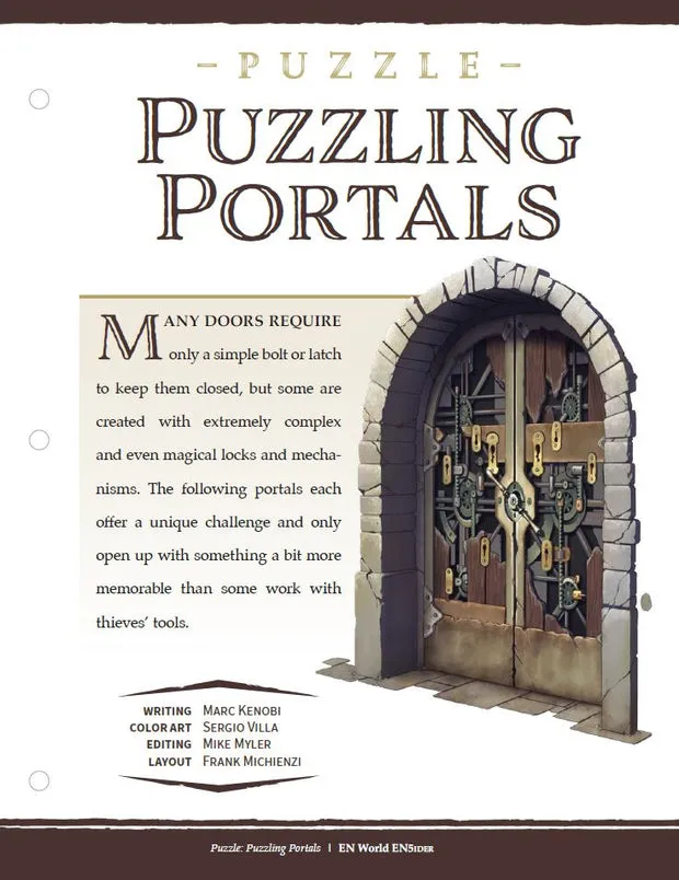 EN Publishing Puzzling Portals pusseldörrar PDF 5E