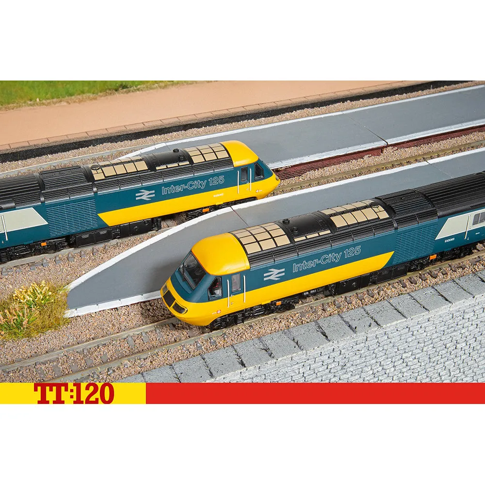 Hornby TT:120 Class 43 tågset Inter-City 125 blå grå
