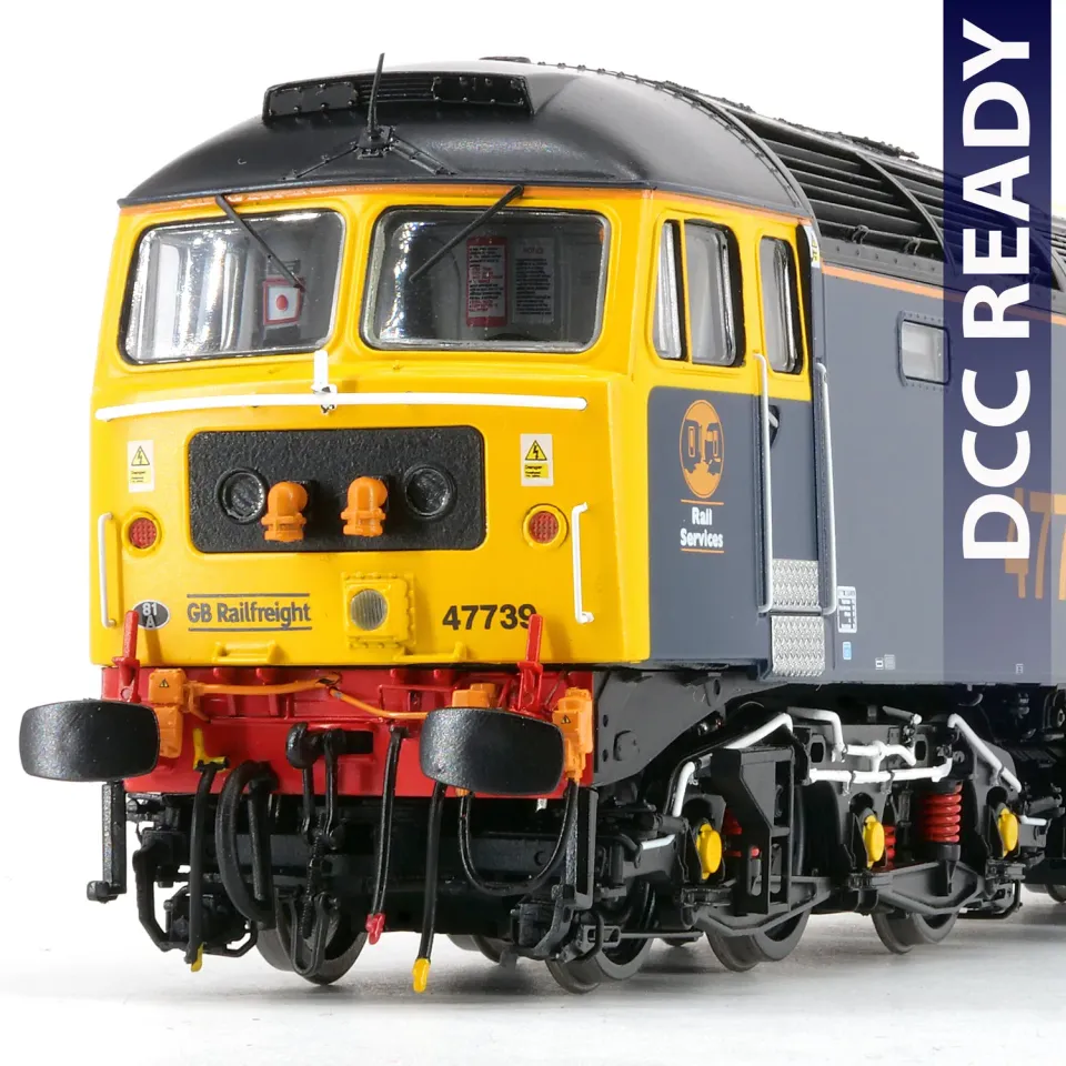 Cavalex Class 47 47739 lok GBRf blå DCC-ready
