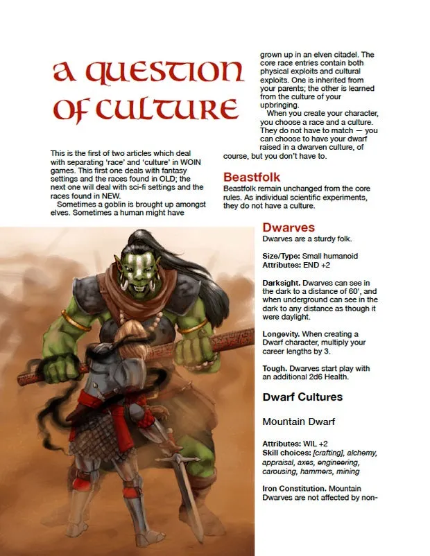 EN Publishing WOIN A Question of Culture rollspel PDF