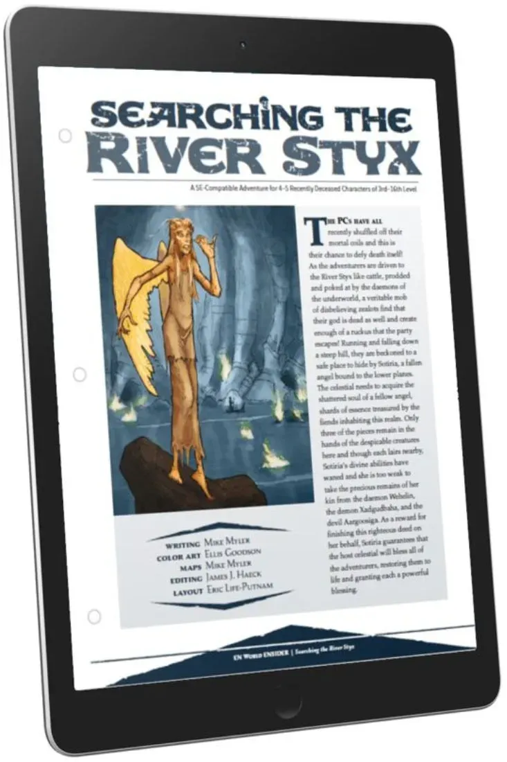 EN Publishing Searching the River Styx äventyr PDF nivå 3-16