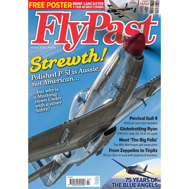 FlyPast July 2021 tidning lösnummer RAAF-hundraår
