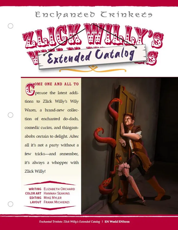 EN Publishing Enchanted Trinkets Zlick Willy PDF katalog