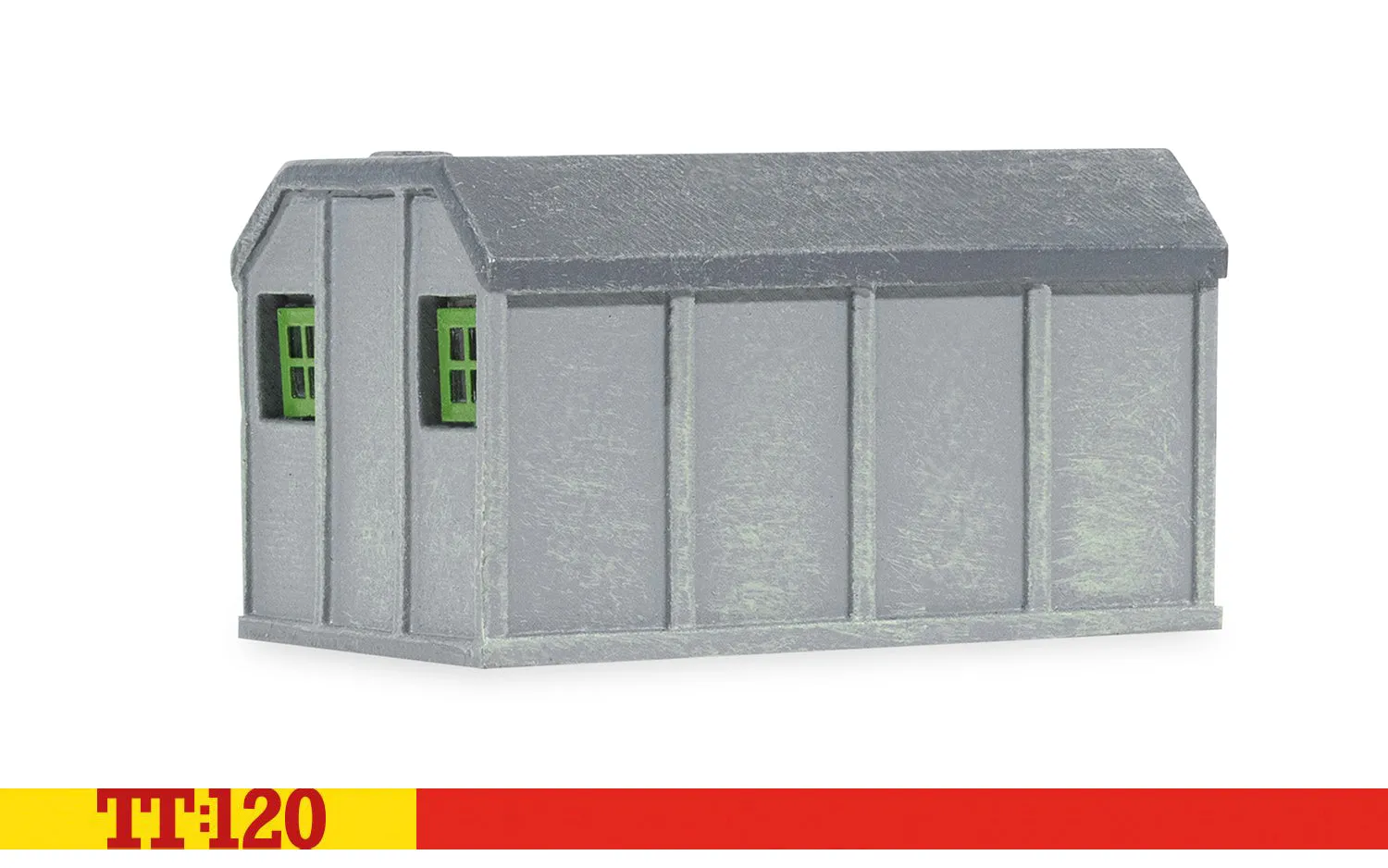 Hornby TT:120 Concrete Platelayers Hut modellhus betong