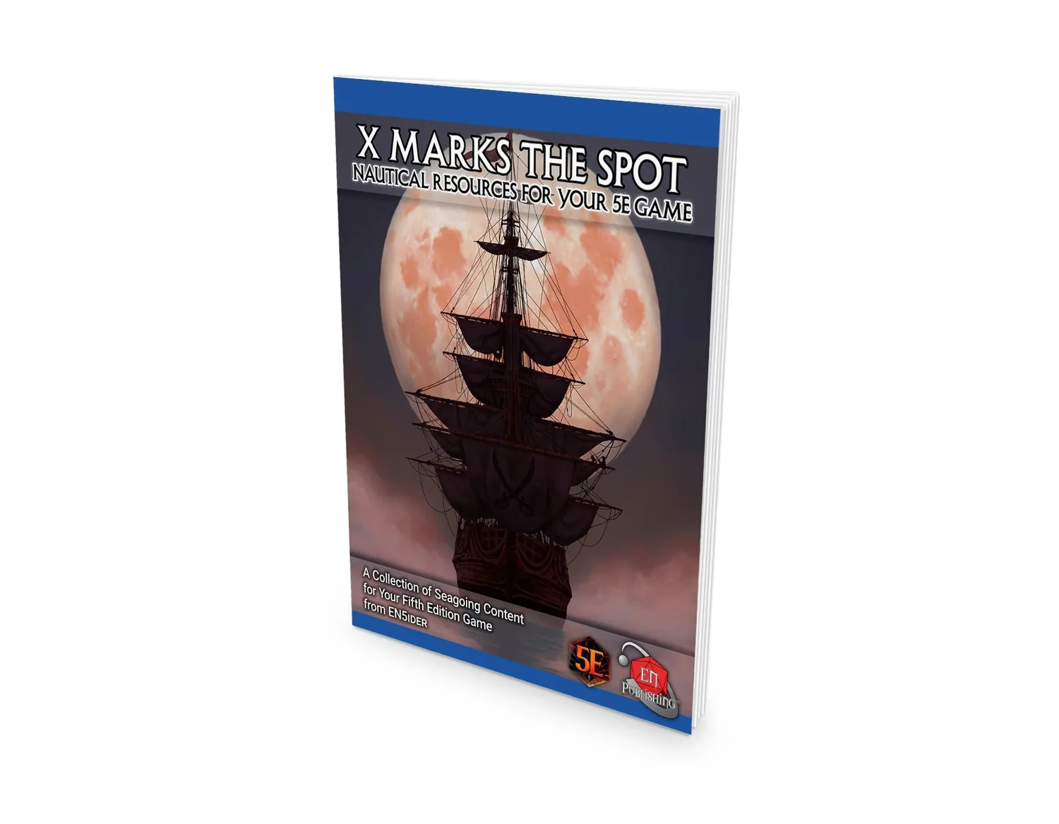 EN Publishing X Marks the Spot piratbok Softcover + PDF 28 s