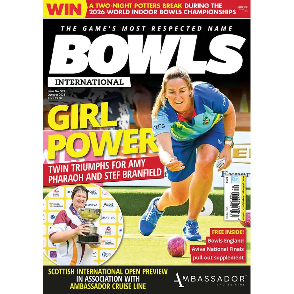 Bowls International October 2025 tidning bowls