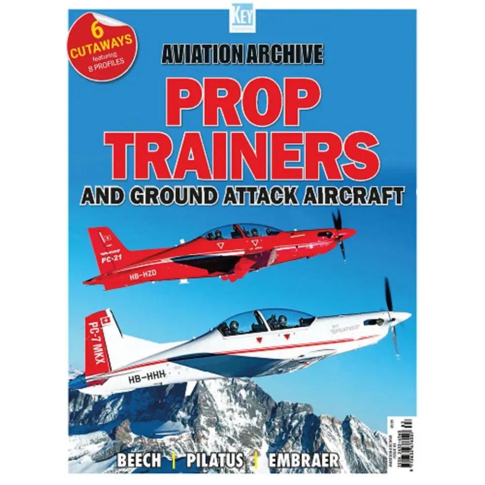 Aviation Archive Prop Trainers Ground Attack tidning nr 83