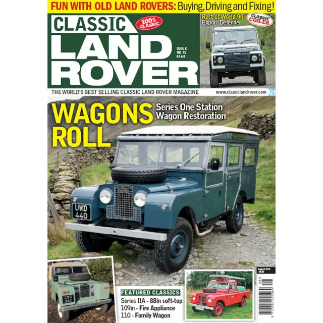 Classic Land Rover augusti 2019 tidning Series One