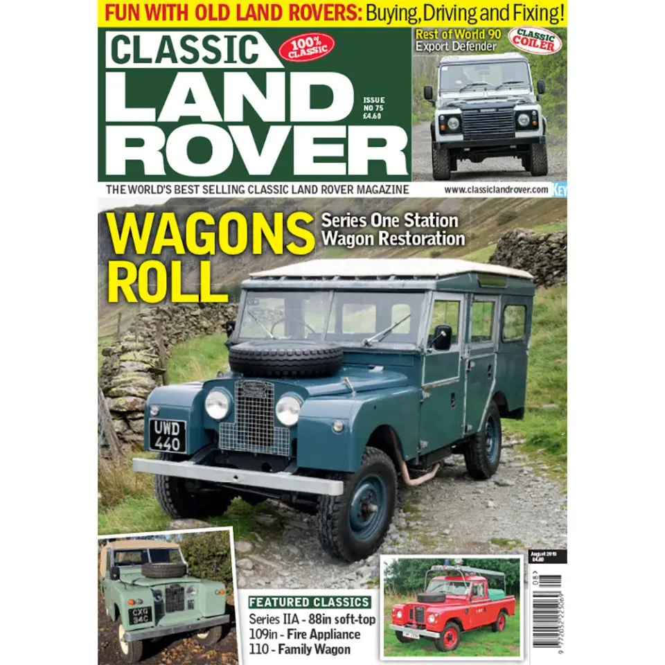 Classic Land Rover augusti 2019 tidning Series One