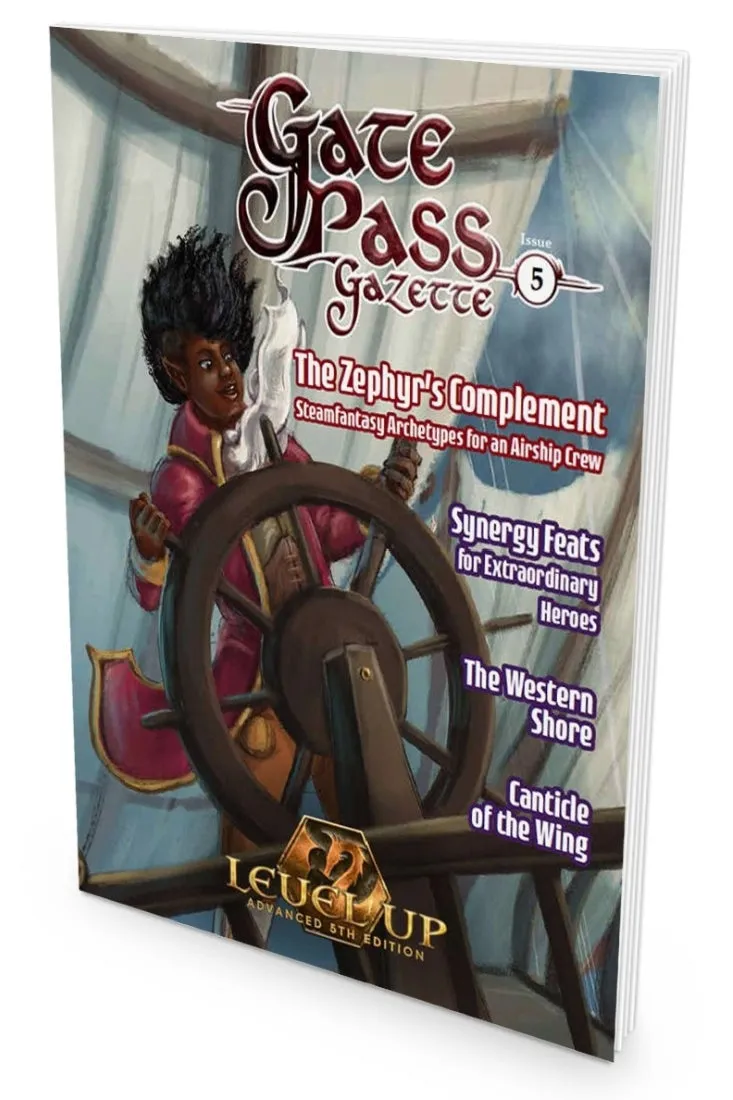 EN Publishing Level Up Gate Pass Gazette 5 tidning mjukpärm+PDF