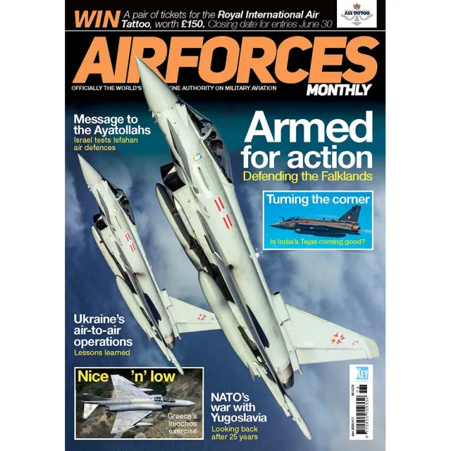 AirForces Monthly juni 2024 tidning flyghistoria