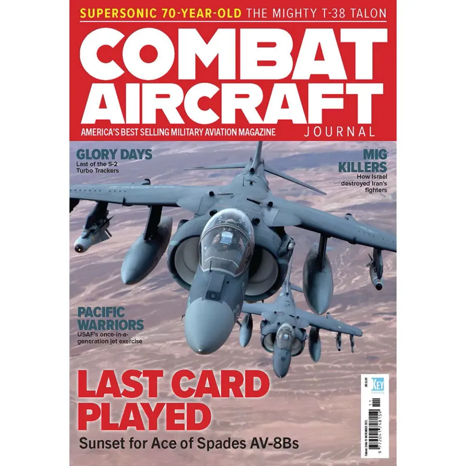 Combat Aircraft Journal november 2025 tidning
