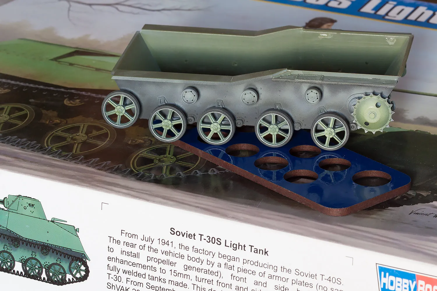 Rossagraph QuickWheel QW-239 T-30S maskeringssats Hobby Boss
