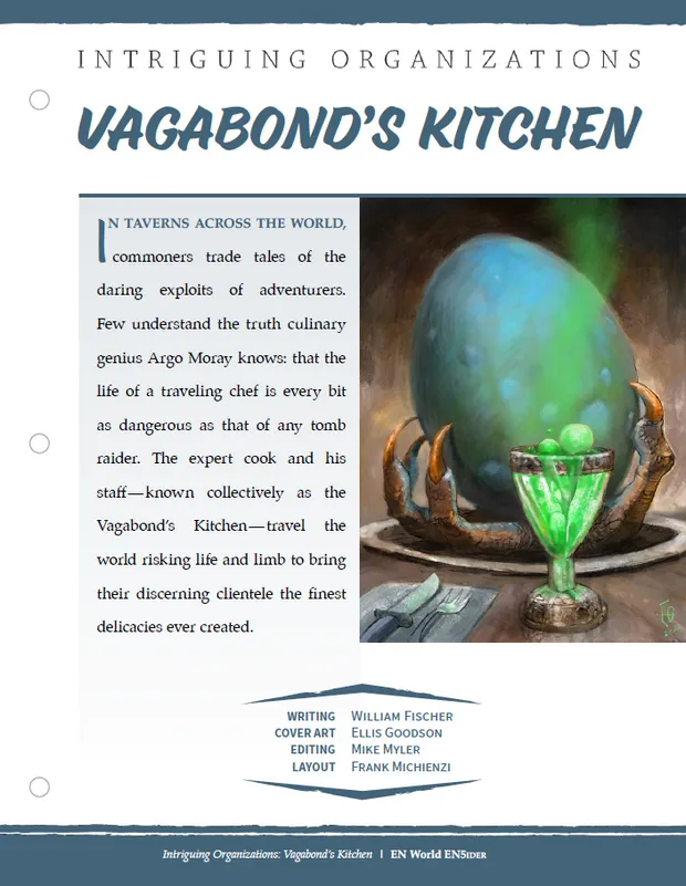 EN Publishing Intriguing Organizations Vagabond's Kitchen pdf