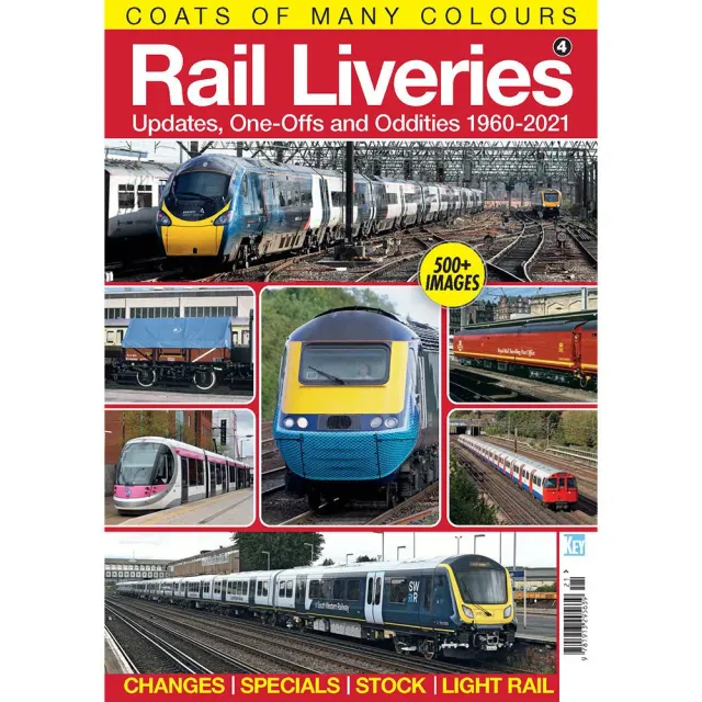 Rail Liveries Volume 4 bok tågmålningar 1960-2021