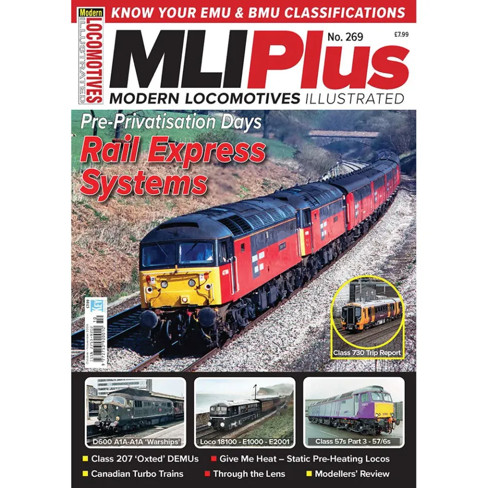 MLI Plus 269 tidning oktober 2024 diesellok