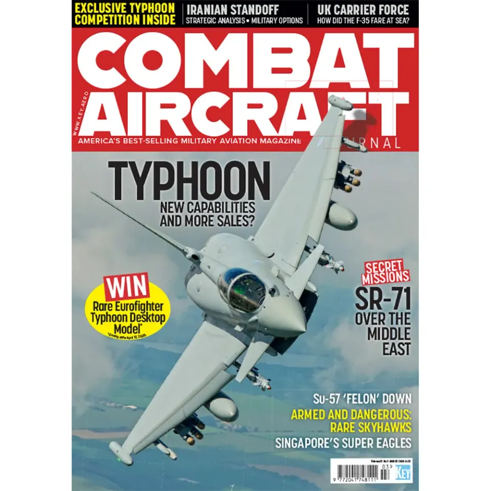 Combat Aircraft Journal March 2020 tidning SR-71